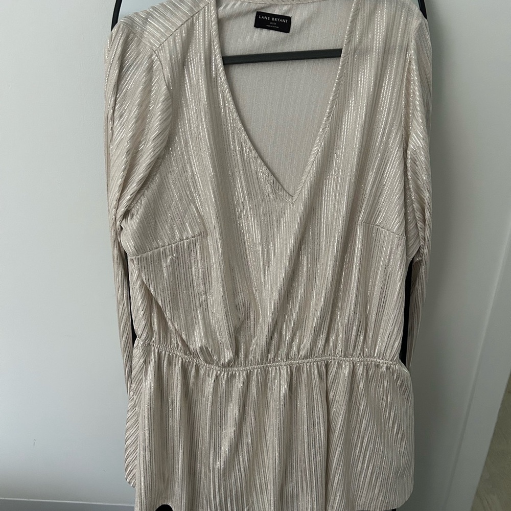 Sparkly, Flowy Lane Bryant Top